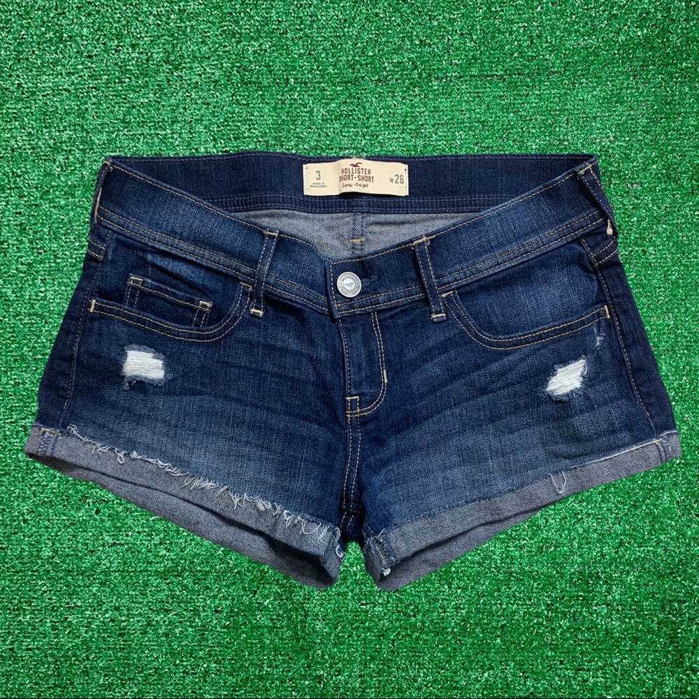 Hollister Low Rise Short Shorts